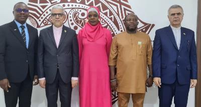 Meeting of the Ambassador of the Islamic Republic of Iran with the Chief Executive of the Abuja Technology Center
