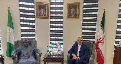 Iranian Ambassador Meets with Nigeria’s Newly Appointed Ambassador to Iran